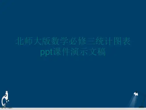 北师大版数学必修三统计图表ppt课件演示文稿