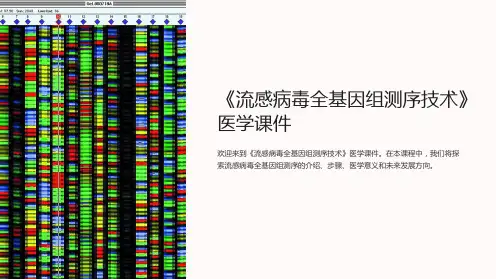 《流感病毒全基因组测序技术》医学课件