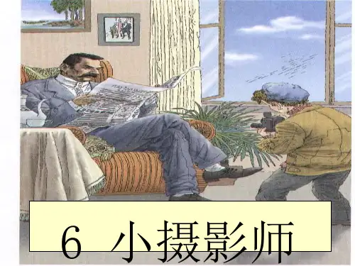 小学三年级上册语文 《小摄影师》PPT优秀课件
