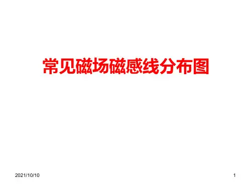 常见磁场磁感线分布图