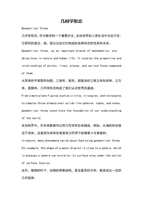 几何学形态