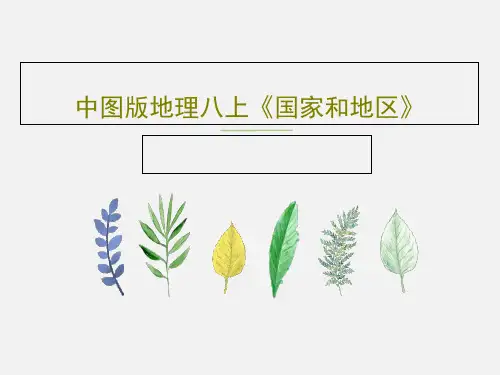 中图版地理八上《国家和地区》共44页