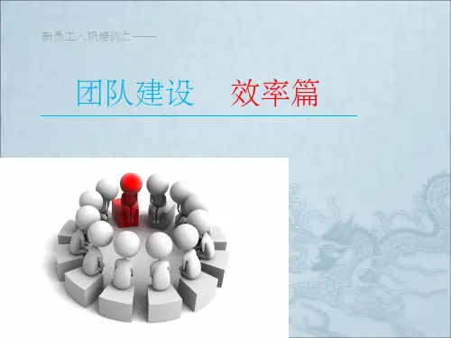 团队建设六项管理ppt课件