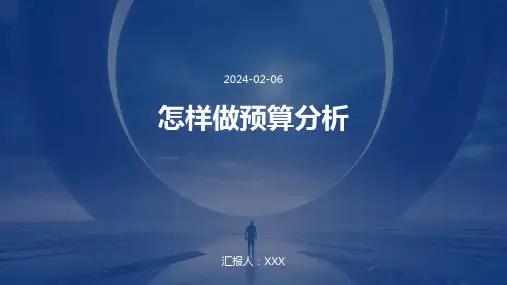 怎样做预算分析