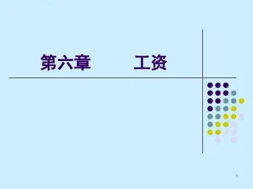 劳动经济学——工资