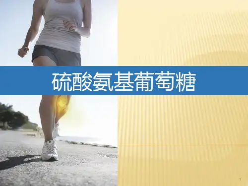 硫酸氨基葡萄糖PPT课件