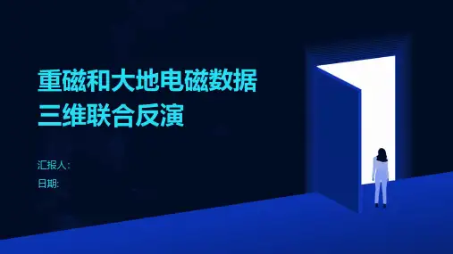 重磁和大地电磁数据三维联合反演
