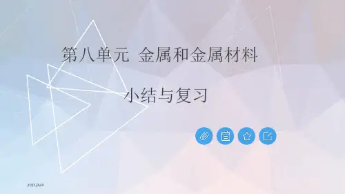 九年级化学下册复习课件
