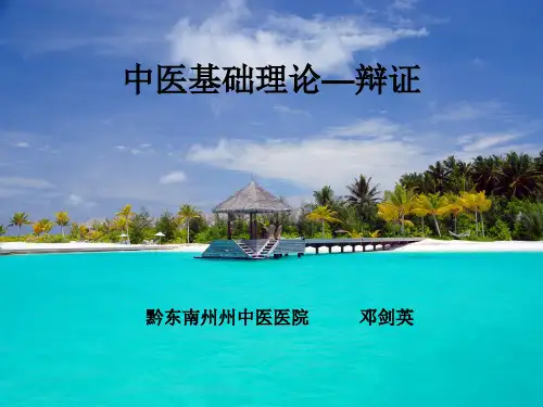 中医辩证理论