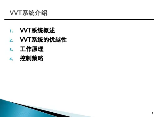 VVT系统介绍