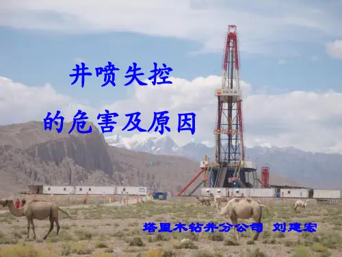 井喷失控的危害及原因