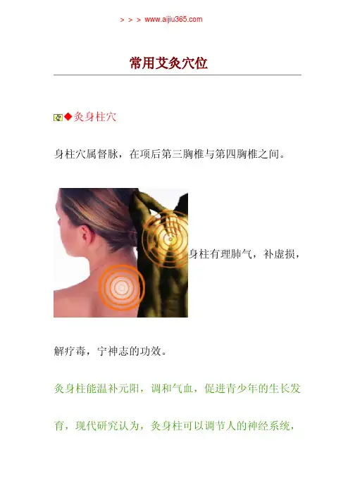 MK_常用艾灸穴位+图文