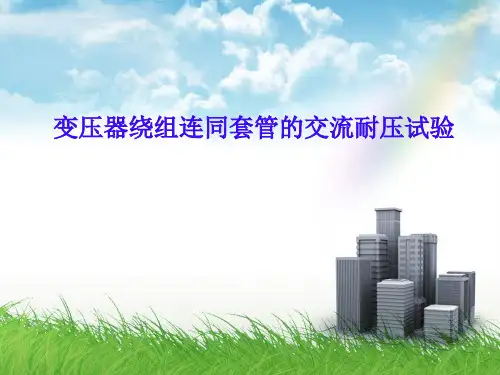交流耐压试验