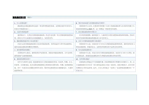 猪流感疫情问答 更多 - 莱州一中校园网