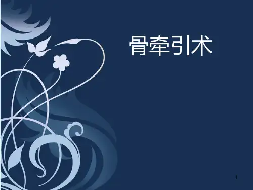 骨牵引术PPT课件