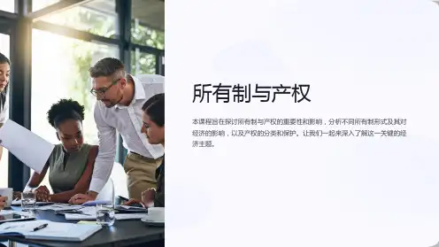 《所有制与产权》课件