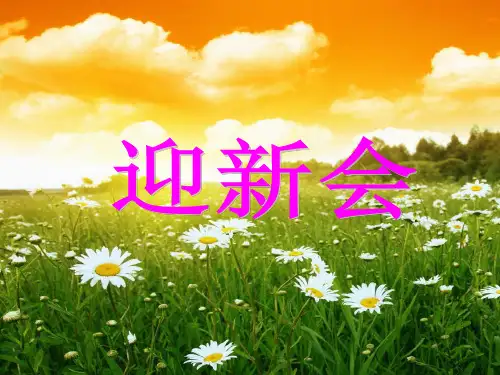 保险公司迎新早会