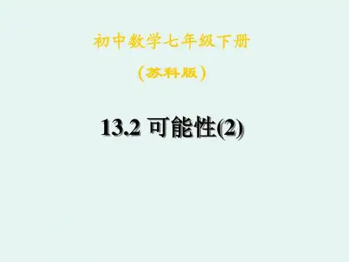 13.2可能性2