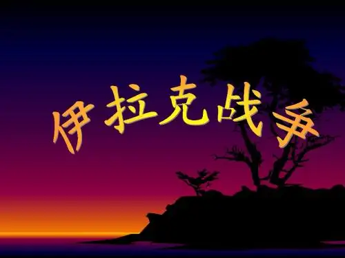 伊拉克战争