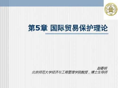 第5章国际贸易保护理论