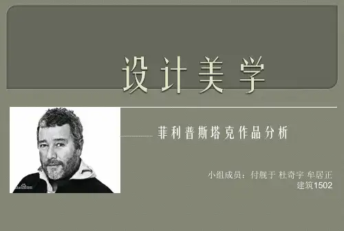 菲利普斯塔克作品分析资料