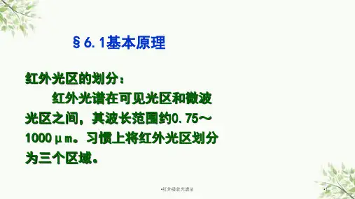 红外吸收光谱法课件