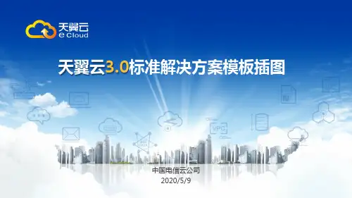 中国电信天翼云3.0标准解决方案模板插图_V1.2
