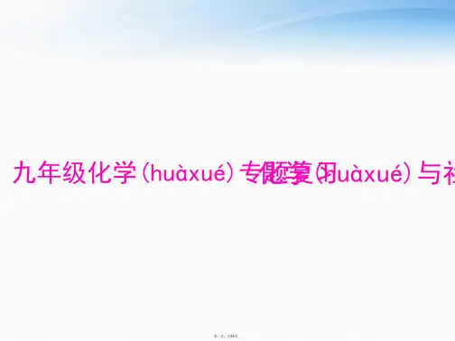 九年级化学专题复习 化学与社会发展 课件