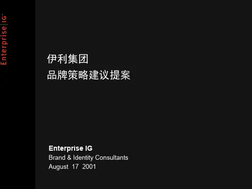 伊利集团品牌策略建议提案(PPT95页)