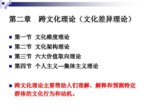 02-文化差异理论