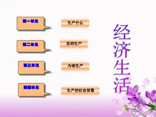 第九课第一框《市场配置资源》(3课时)