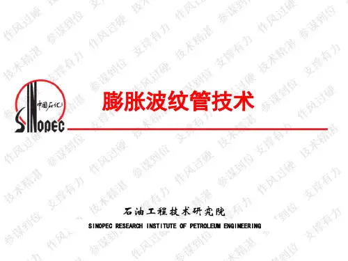 膨胀波纹管技术介绍