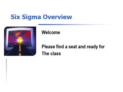 Six Sigma-统计学基础及控制图