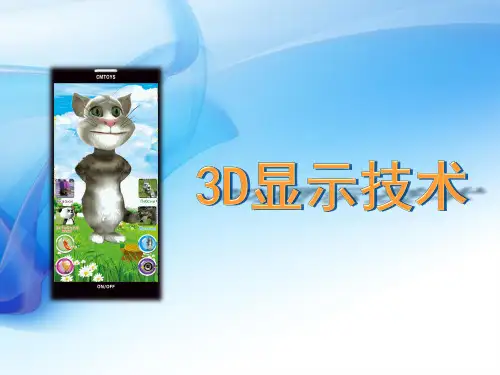 3D立体显示技术PPT课件