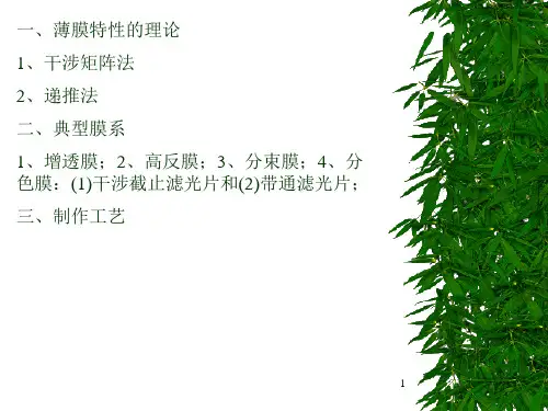光学薄膜的知识