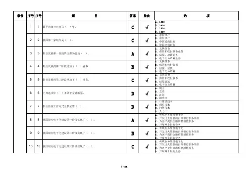 农信社电子银行练习