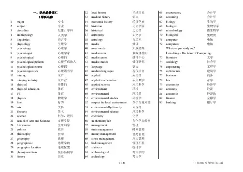 王陆807听力词汇第二版·精心排版·打印版