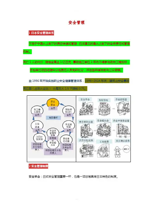 日本的安全管理