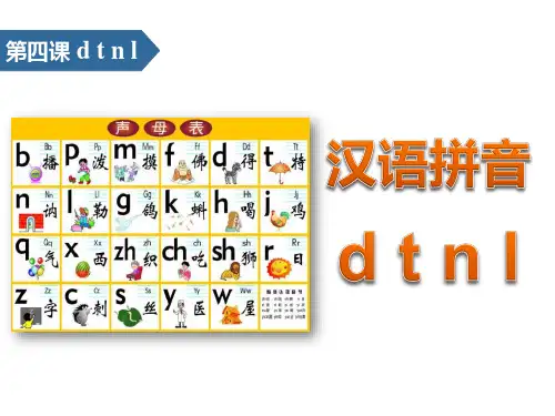 《dtnl》汉语拼音精美版课件
