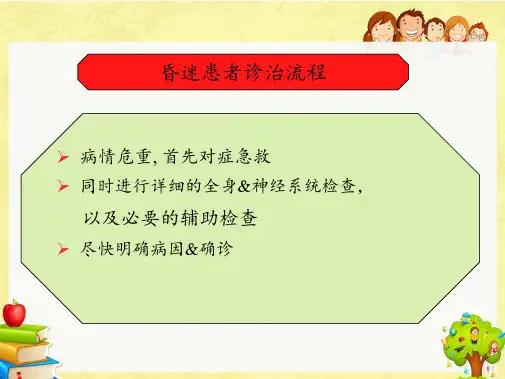 昏迷患者检查方法