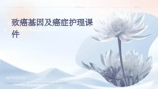致癌基因及癌症护理课件