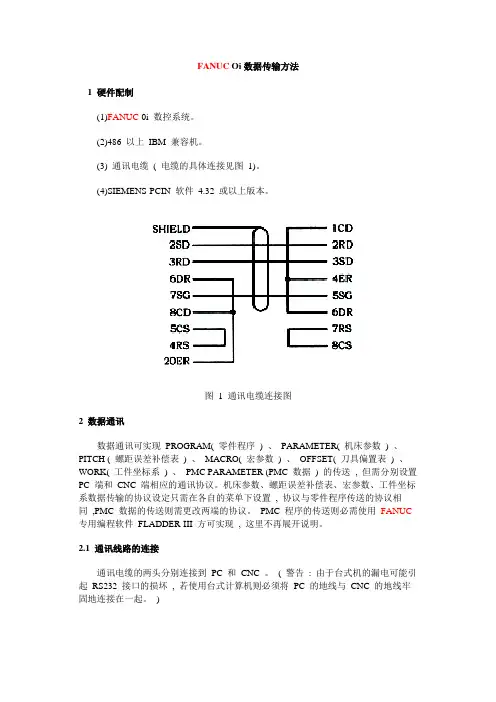 FANUC 0i 传输(1)