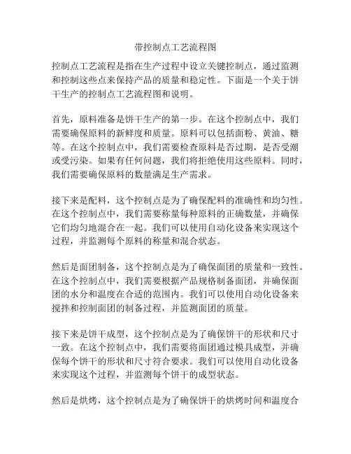带控制点工艺流程图