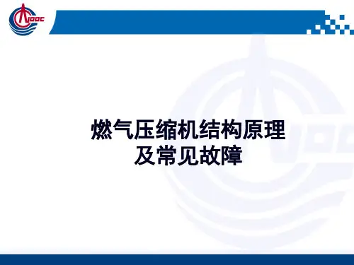 燃气压缩机结构原理及常见故障PPT幻灯片课件