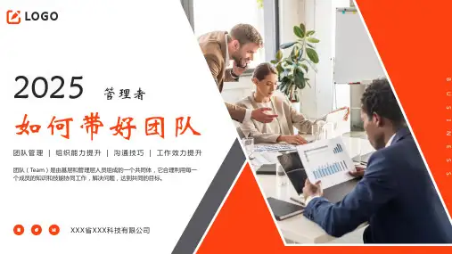 团队管理PPT模板