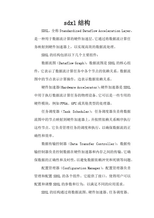 sdxl结构