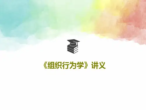 《组织行为学》讲义共114页文档