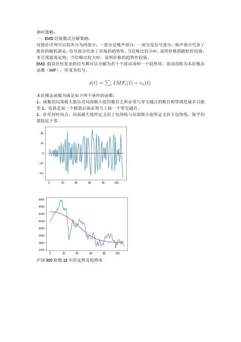 量化投资-择时策略