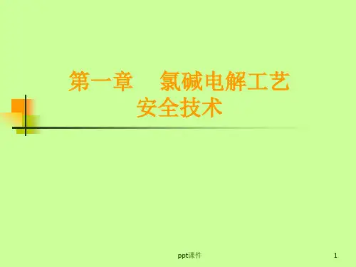 氯碱电解工艺作业ppt课件