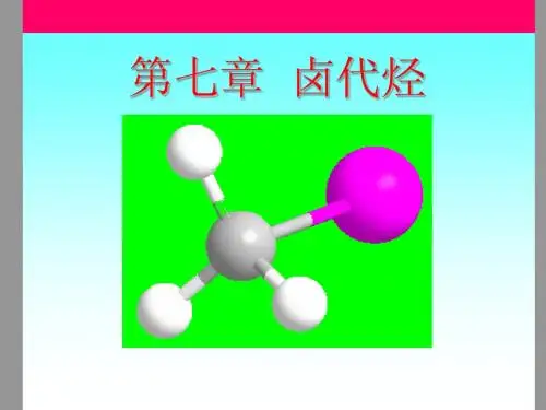 第七章  卤代烃1